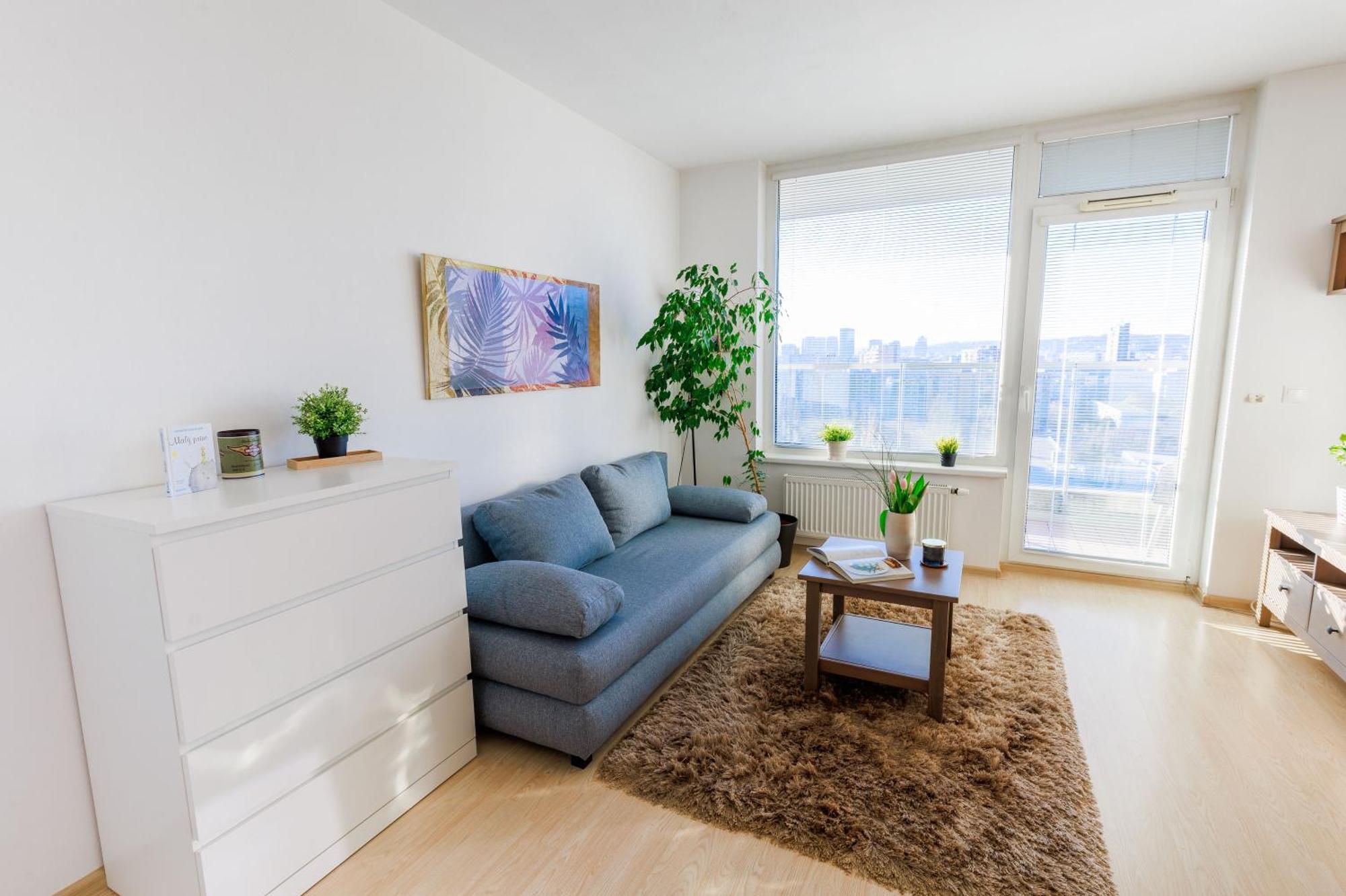 Sunny Apartment With Amazing Terrace On The 13Th Floor Near City Center Братислава Экстерьер фото